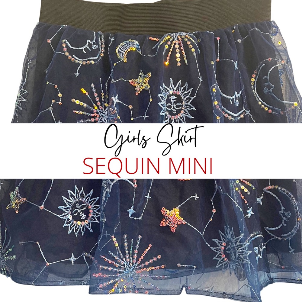Girls Sequin Mini